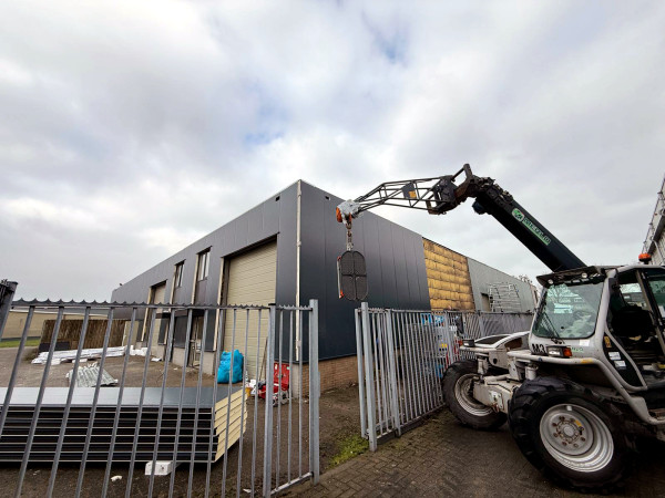 Gevelrenovatie bedrijfspand Schwagermann